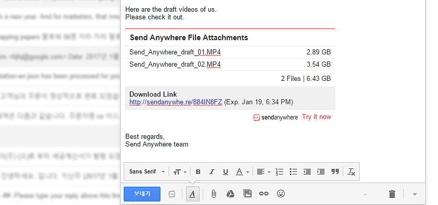 I Want To Attach A Large File To Gmail Send Anywhere File Transfer